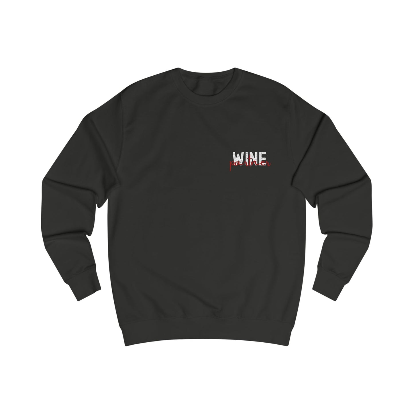 She is my partner in wine -Arrow Left (Back Print)