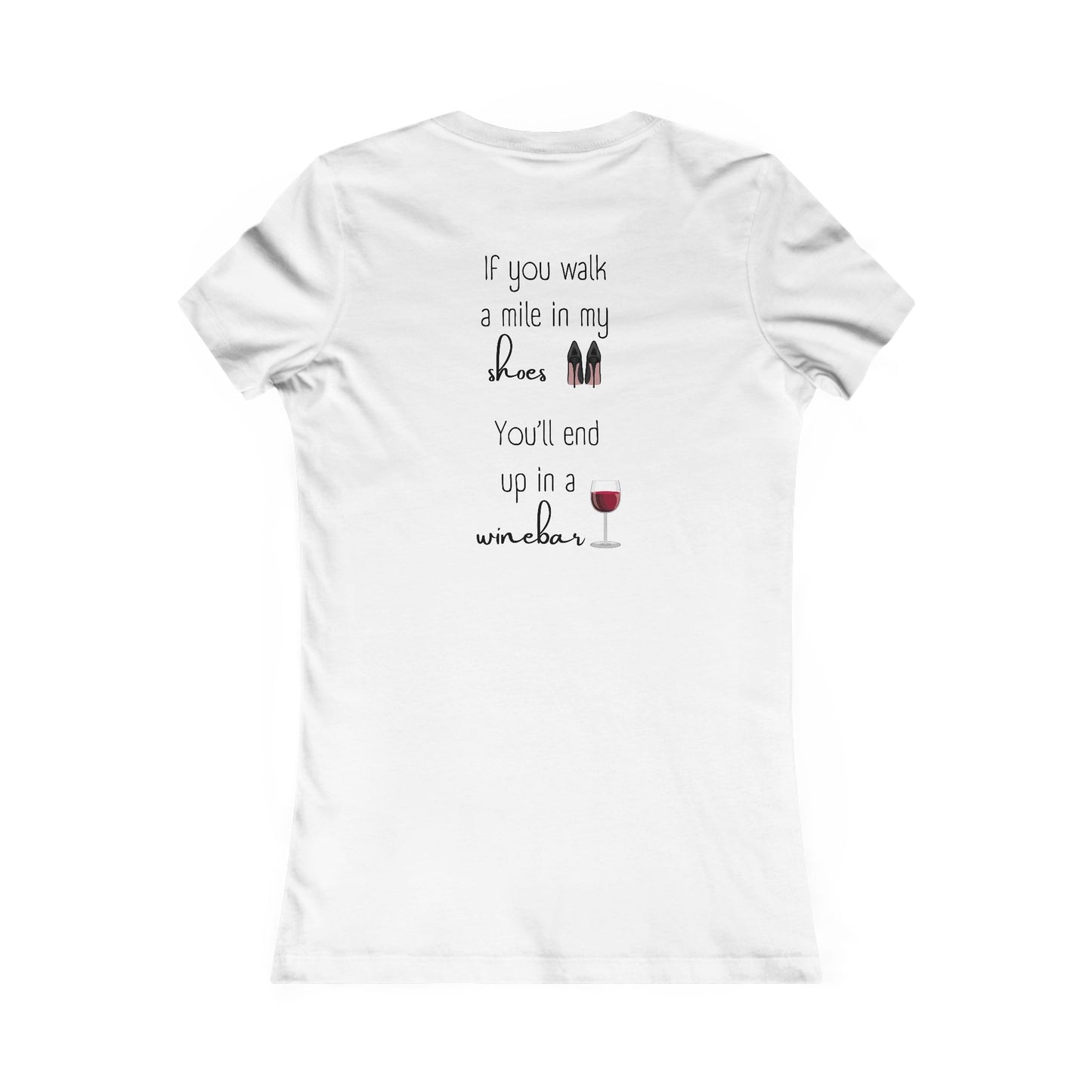 Walk a Mile in My Shoes - Back Print