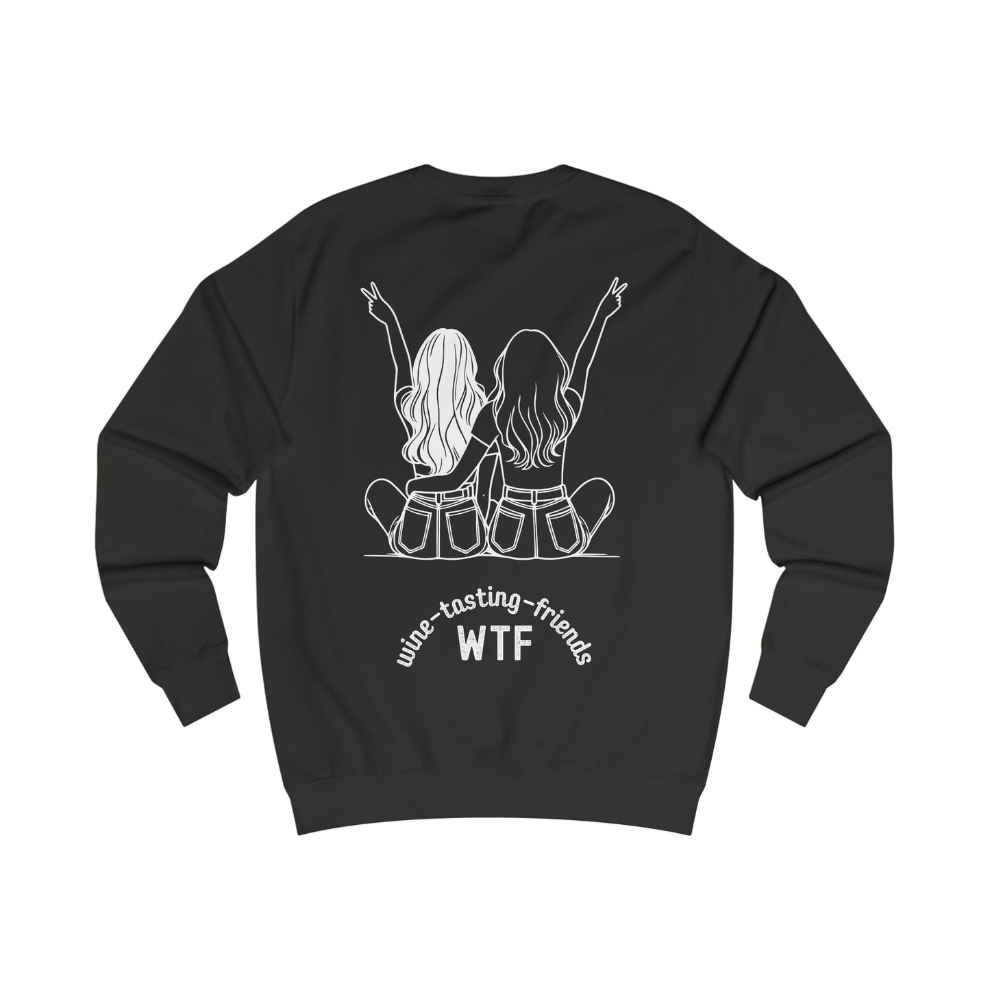 Wine Tasting Friends (Back print)