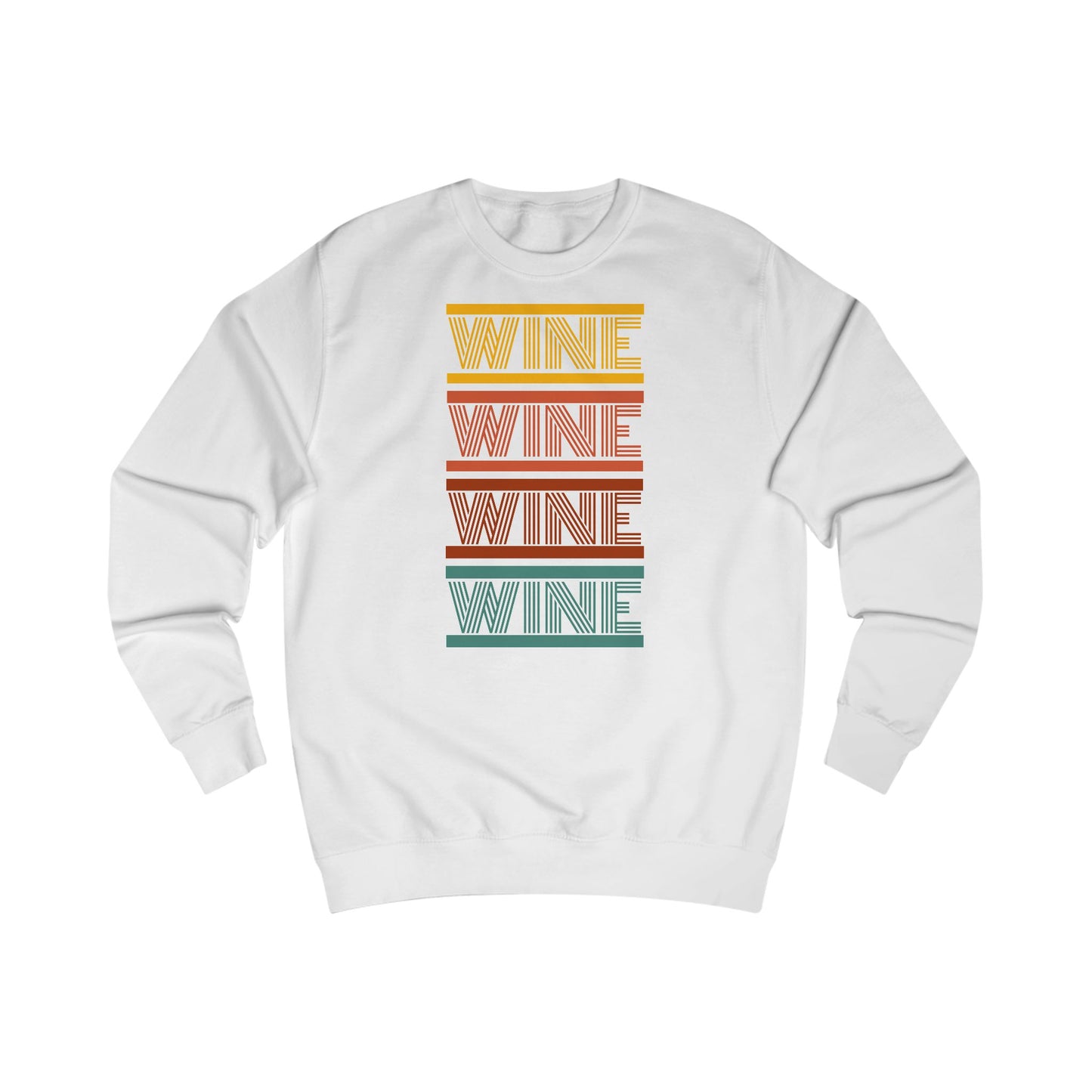 Retro 'WINE WINE WINE WINE'