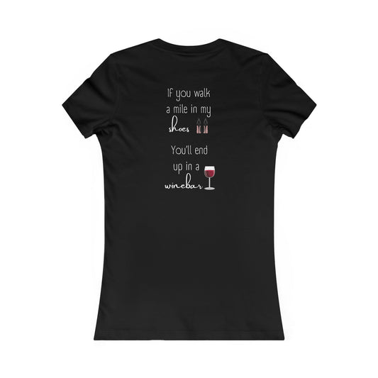 Walk a Mile in My Shoes - Back Print