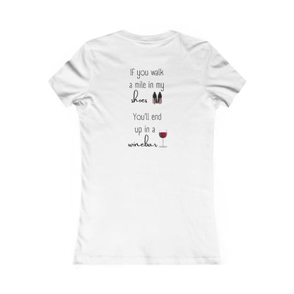 Walk a Mile in My Shoes - Back Print