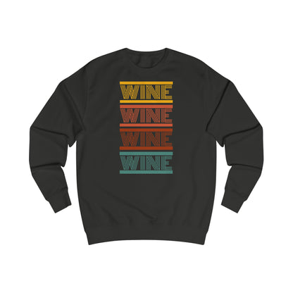 Retro 'WINE WINE WINE WINE'