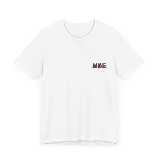 She Is My Partner in Wine – Back Print (← Left Arrow)