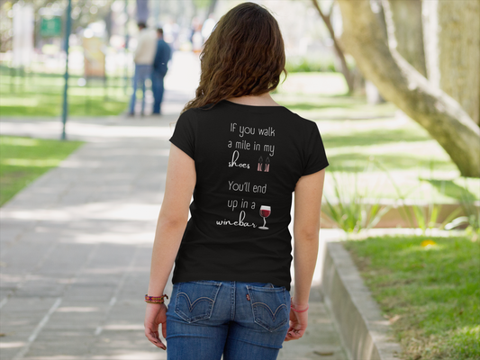 Walk a Mile in My Shoes - Back Print